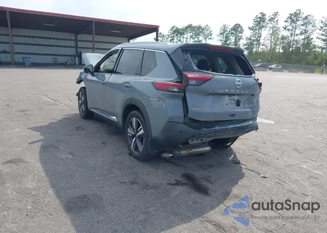 2021 Nissan Rogue Sl Intelligent Awd z USA, uszkodzony, nr VIN 5N1AT3CB0MC843478